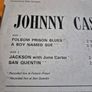 Johnny Cash - Folsom Prison Blues E.P Irish pressing Image 5