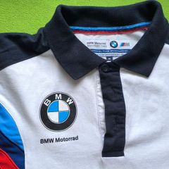 Official BMW Motorrad WSBK Team Polo Shirt Size M Adults