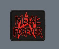 Metal Forever Iron / Heat transfer Patch