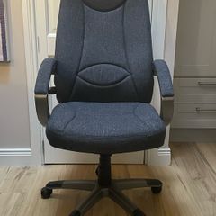 Lucca High Back Executive Office Chair Charcoal Fabric
