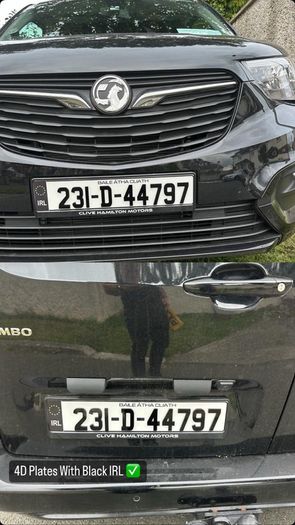 4D Number Plates