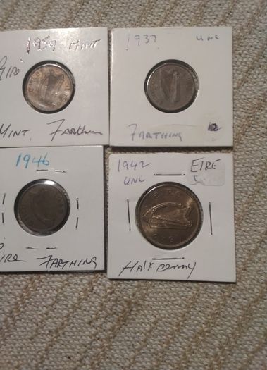 Four Eire   Coins