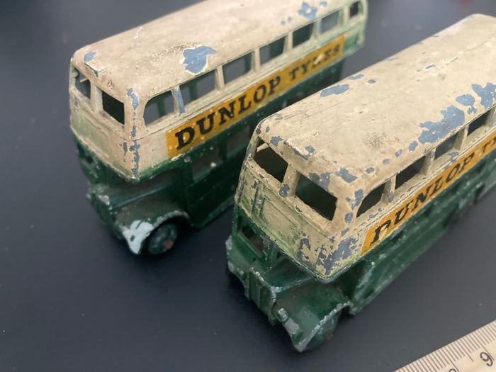 Dinky 290. 2x London Routemaster Buses. Project/restoration.