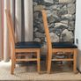 Solid wood dining chairs Image 3