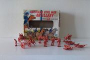 Airfix : HO - OO Scale Pieces : American Civil War Artillery - 1960s - 80s - Midgets