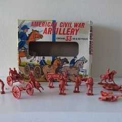 Airfix : HO - OO Scale Pieces : American Civil War Artillery - 1960s - 80s - Midgets