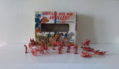 Airfix : HO - OO Scale Pieces : American Civil War Artillery - 1960s - 80s - Midgets