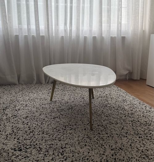 Marble coffee table