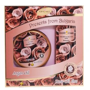 Argan Oil Face Cream  and Hand Cream Gift Set