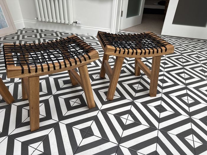 IKEA STACKHOLMEN Indoor or Outdoor Stools Set of 4