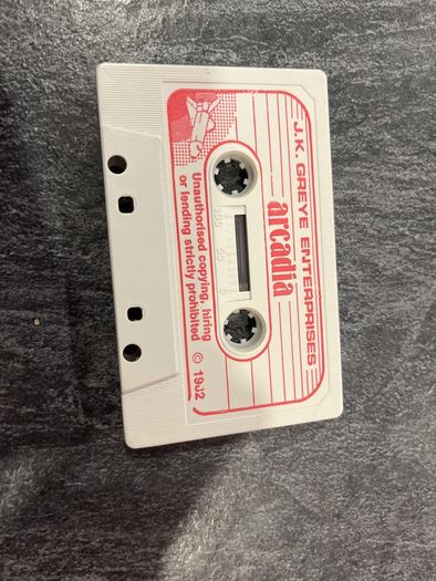 RARE 1982 ZX Spectrum Arcadia (J.K. Greye Enterprises) - Mint Condition Misprint Variant