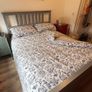 Ikea HeMNeS bed frame and Mattress Image 2