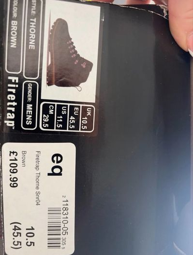 Brand new Firetrap Mens boots