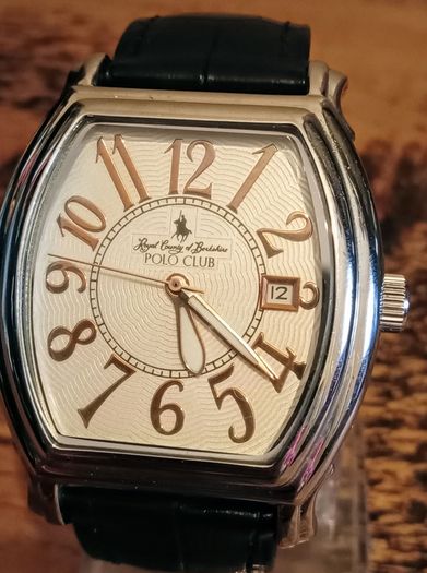 The Royal County Of Berkshire Polo Club Men's Watch.