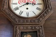 Coca Cola Wall Pendulum Clock 46 x 32 cm