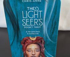 The Light Seers Pocket Tarot Chris-Anne 78 Card Deck + Guidebook Tin