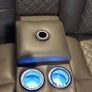 twin home cinema Black electric recliner two months old.  Upgrading to a three seaterPerfect condition perfect condition Image 7