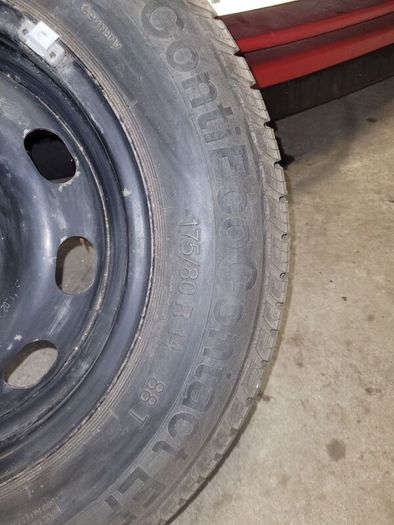 VW / Skoda spare wheel with new tyre