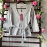 cardigan  Bnwt Monsoon tie belt cardigan grey size 12 Image 4