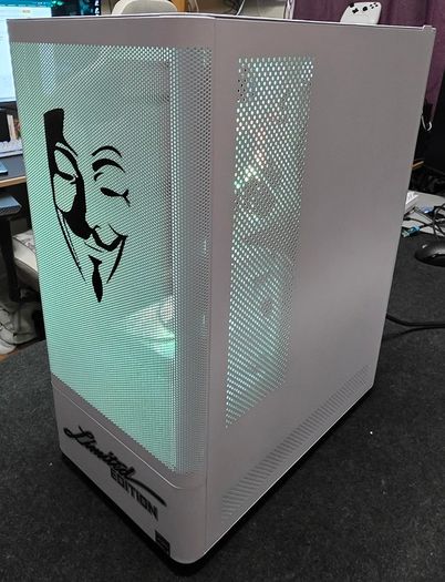 White Gamer Ryzen 5 RTX 4060 Gaming PC