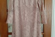 Brand New Pink Lace Dress Size 10, Cost Seventy Euro New