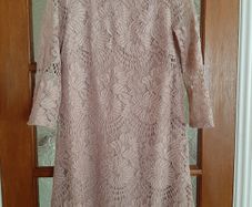 BNWT Pink Lace Dress Size 10, Cost Seventy Euro New
