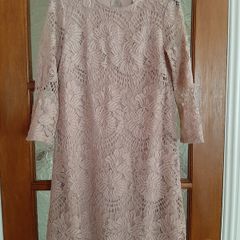 BNWT Pink Lace Dress Size 10, Cost Seventy Euro New