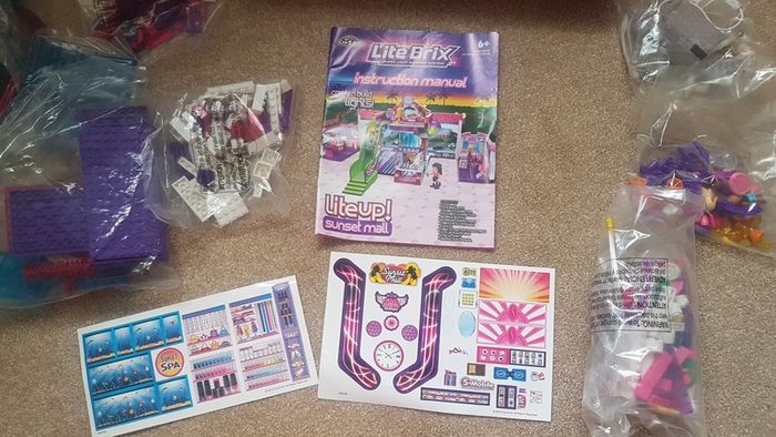 Litebrix Lego Type Building Set