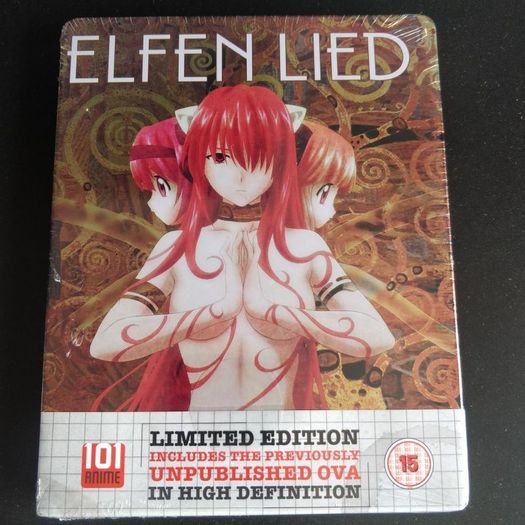 Elfen Lied - Limited Edition Steelbook Blu Ray - SEALED