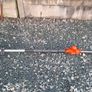 Husqvarna battery powered pole hedge trimmer Image 2