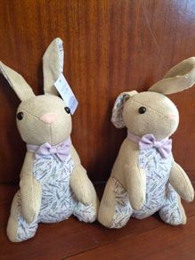 Cute Easter Decor Bunny Doorstops