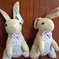 Cute Easter Decor Bunny Doorstops