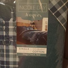 duvet single Christmas stag design .BIG CLEAROUT, MAKE AN OFFER