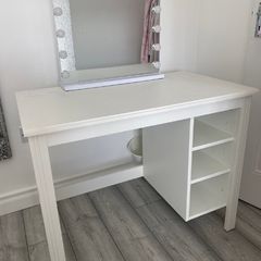 Table and mirror
