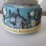 Vintage Musicial Snow Globe Bavarian Castles with Music  Edelweiss Image 7