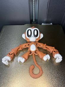 3d printed Punch Monkey
