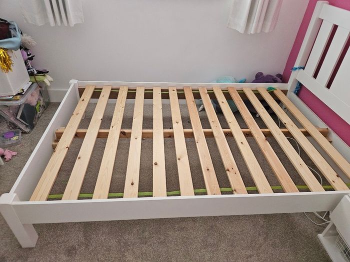 Small Double Bed and Mattress