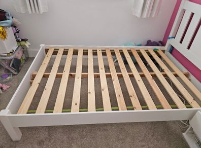 Small Double Bed and Mattress