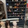 Vintage Large Wooden Pigeon Hole Cabinet Image 3