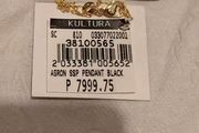 Genuine Black South Sea Pearl Pendant  Boxed with Certificate