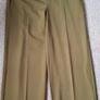 Ichi Green Wide Trousers Image 2