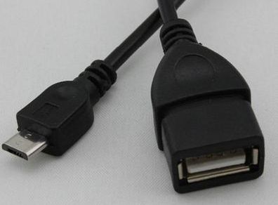 Black USB TO Micro USB Cable usb cable for Samsung Galaxy S2/S3/S4 i9100 i9300 i9500