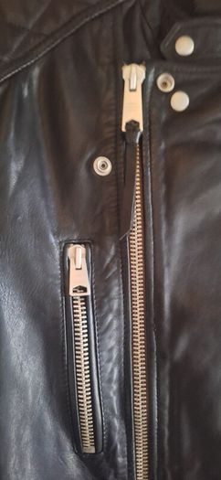 All Saints Unisex Genuine Leather Biker Jacket