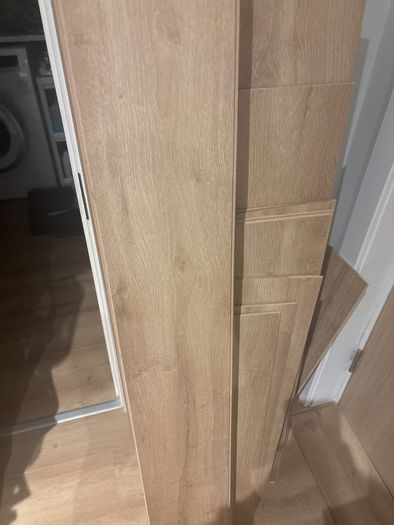 Used laminated floor