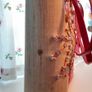 Stunning Floral Embellished Zippa Designer Bag Legally Blonde Y2K Image 5