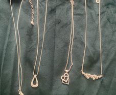 silver plate necklaces