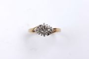 9 Ct Gold, Diamond Ring