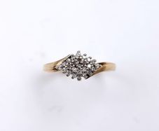 9 Ct Gold, Diamond Ring
