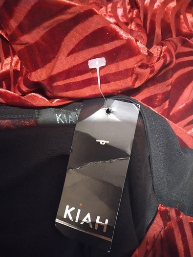 Red Velvet Kiah Top, New With Tags