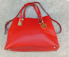 Large Red Handbag Star by Julian McDonald